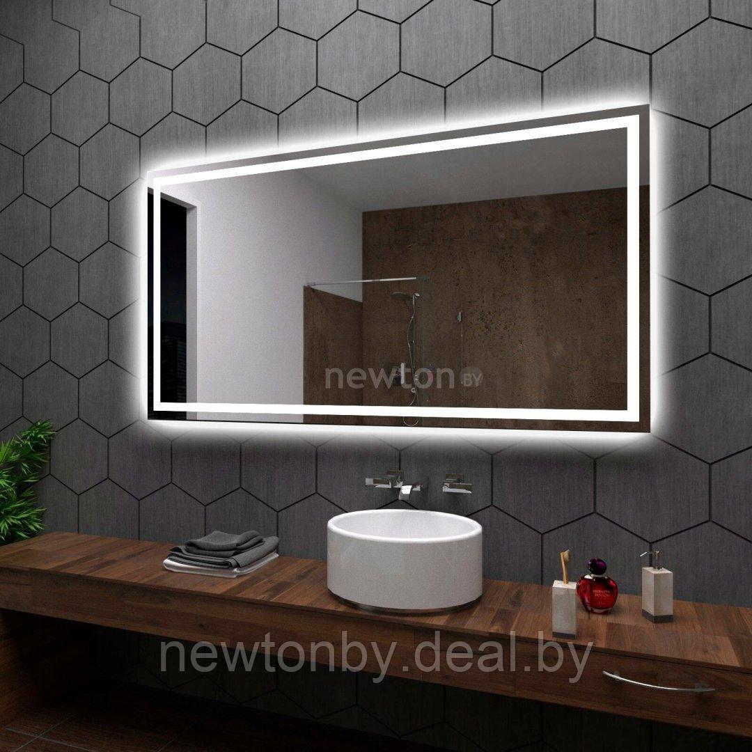 Мебель для ванных комнат Пекам Зеркало с подсветкой Greta 50x80 - фото 1 - id-p223949523