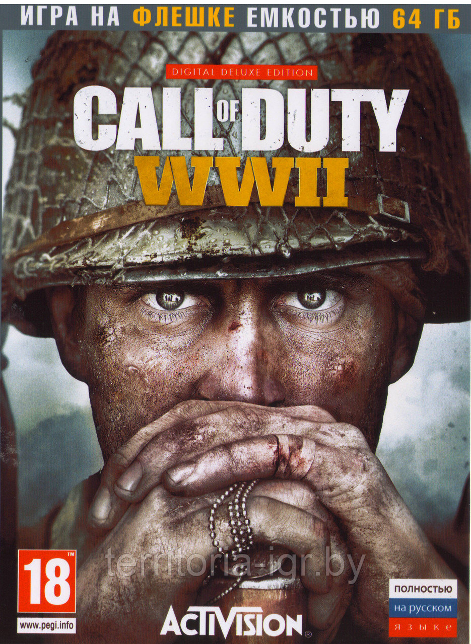 Call of Duty: WWII PC Игра на флешке емкостью 64 Гб - фото 1 - id-p68677215