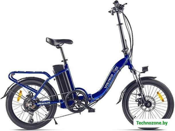 Электровелосипед Volteco Flex 2020 (синий) - фото 1 - id-p223953091