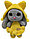 Игрушка мягкая-амигуруми «Кото-заяц» (Мечайкина В.В.) высота ~ 22 см, желтый, фото 2