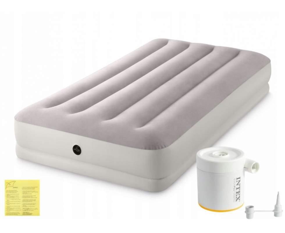 64177 Кровать надувная Prestige с USB-насосом 99х191х30см до 136кг