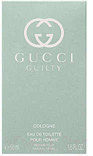 Туалетная вода Gucci Guilty Cologne Pour Homme - фото 2 - id-p223953935