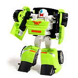 Набор роботов "Автоботы", 2 шт., зелёный и белый, фото 10
