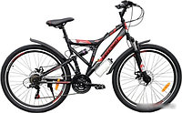 Велосипед Greenway LX330-H 26 2020 (черный/красный)