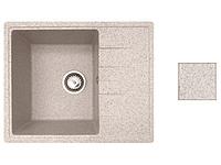Мойка кухонная из искусственного камня PLATINUM гранит 570х465 мм, AV Engineering
