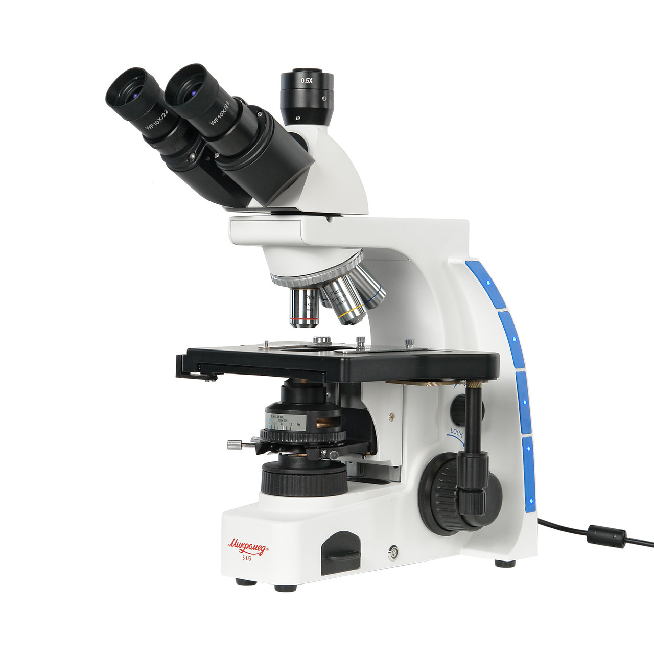 Микроскоп биологический Микромед 3 (U3) - фото 3 - id-p148584894
