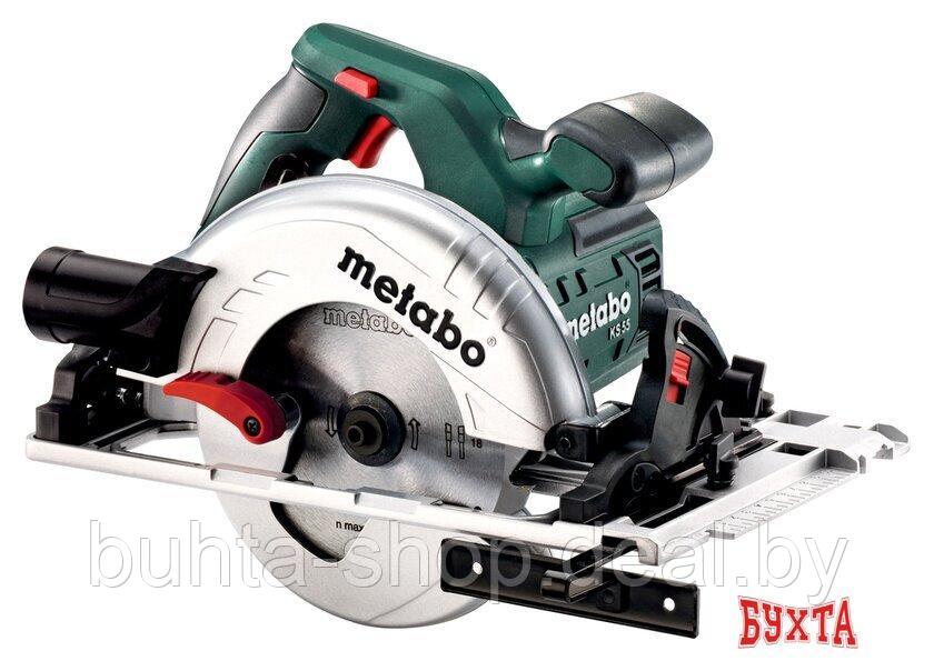 Дисковая (циркулярная) пила Metabo KS 55 FS 600955500 (с кейсом) - фото 1 - id-p223984198