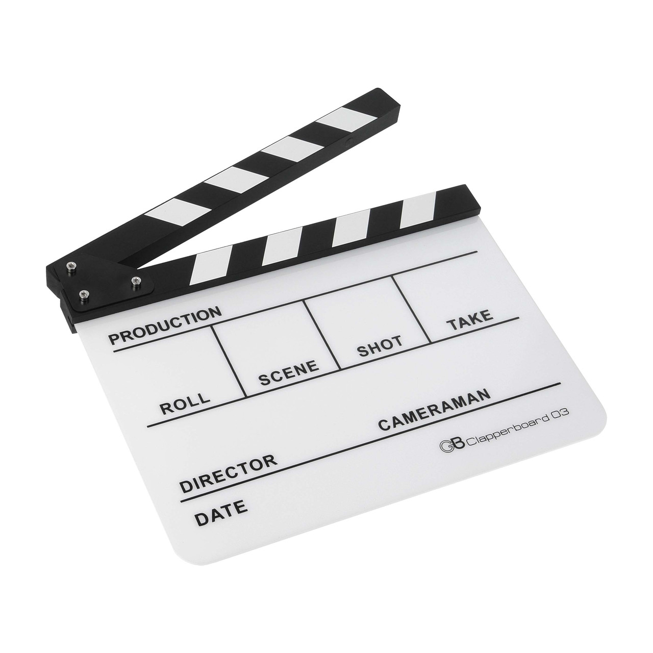 Кинохлопушка GreenBean Clapperboard 03 (белая) - фото 1 - id-p223974588
