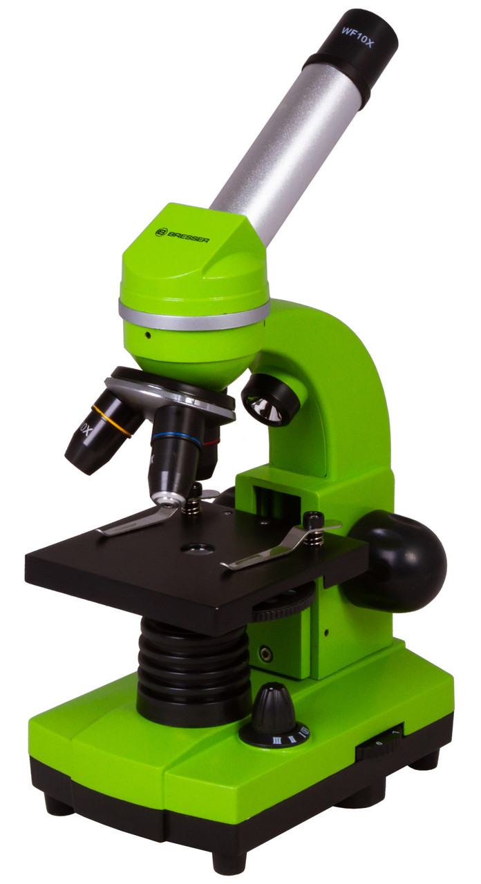 Микроскоп Bresser Junior Biolux SEL 40 1600x, зеленый - фото 1 - id-p106004389
