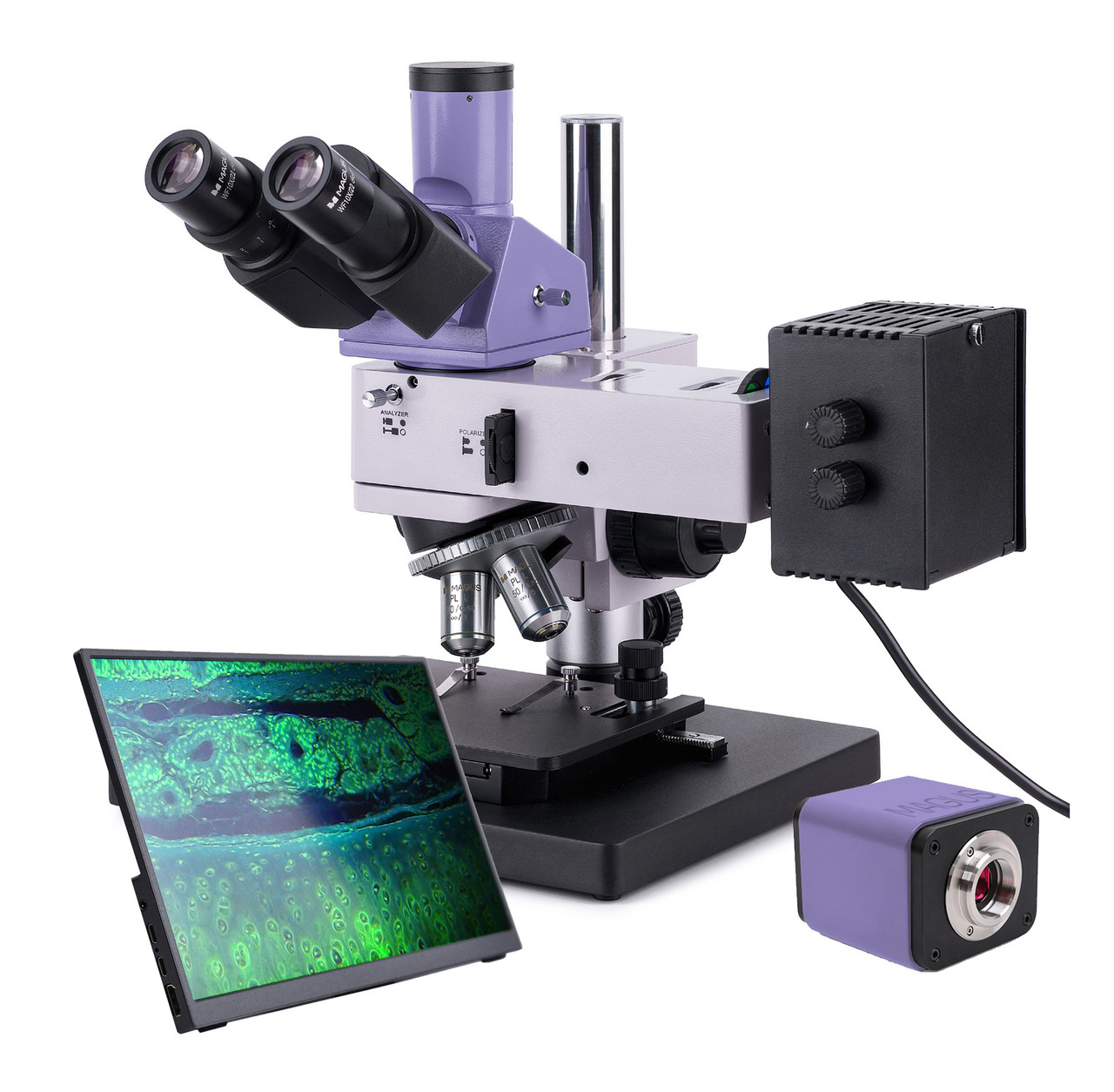 Микроскоп металлографический цифровой MAGUS Metal D630 LCD - фото 1 - id-p223971651