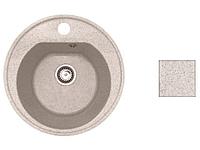 Мойка кухонная из искусственного камня RICHI гранит 510х510 мм, AV Engineering