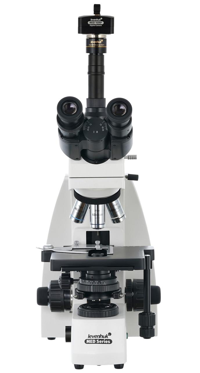 Микроскоп цифровой Levenhuk MED D40T, тринокулярный - фото 3 - id-p106004506