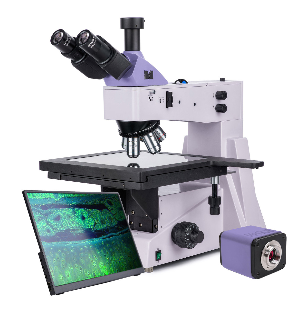 Микроскоп металлографический цифровой MAGUS Metal D650 BD LCD - фото 1 - id-p223971759