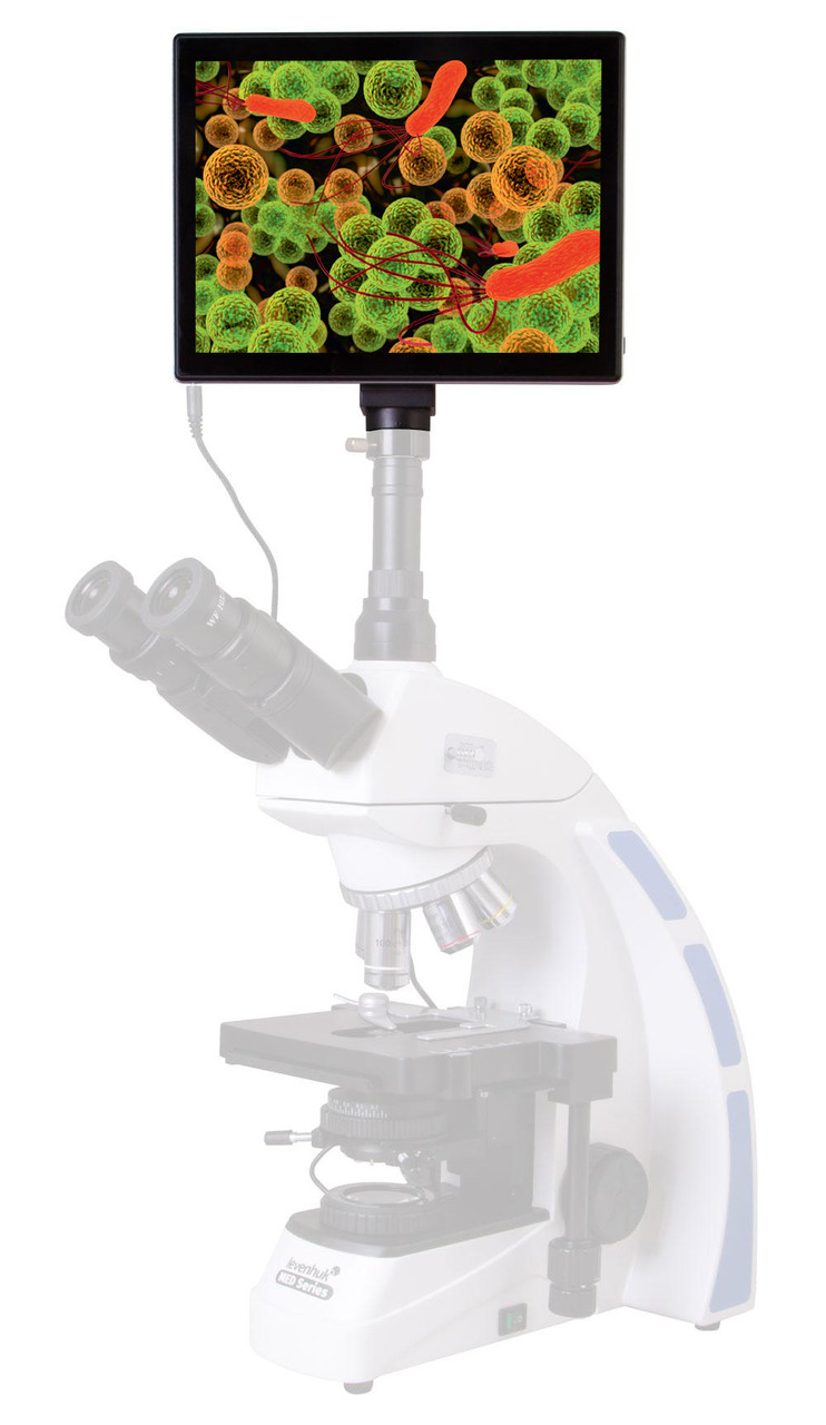 Камера цифровая Levenhuk MED 5 Мпикс с ЖК-экраном 9,4" для микроскопов - фото 7 - id-p112451739