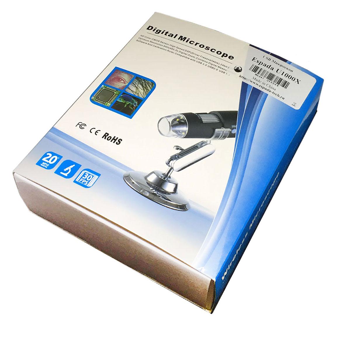 USB-микроскоп цифровой Espada U1000x - фото 3 - id-p223971791