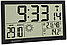 Метеостанция (настенные часы) Bresser MyTime Jumbo LCD, белая, фото 2