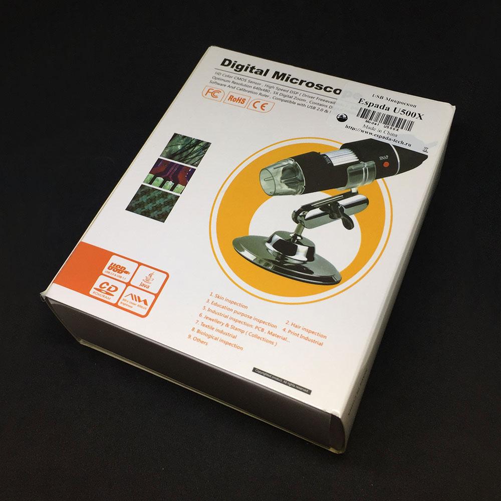 USB-микроскоп цифровой Espada U500x - фото 3 - id-p223971801
