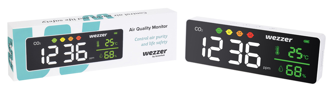Монитор качества воздуха Levenhuk Wezzer Air MC50 - фото 3 - id-p198309915