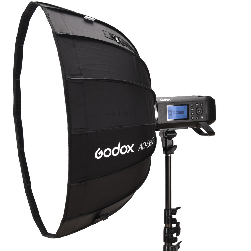Софтбокс Godox AD-S65S быстроскладной для AD400Pro с байонетом Godox - фото 1 - id-p193706275