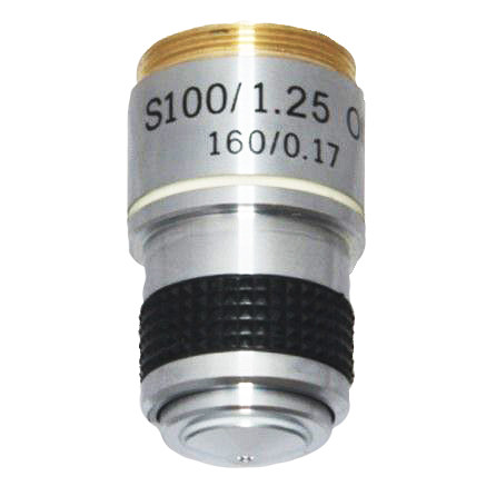 Объектив S100x/1,25МИ 160/0,17 для микроскопов Биомед 1/2/2 LED - фото 1 - id-p223972297