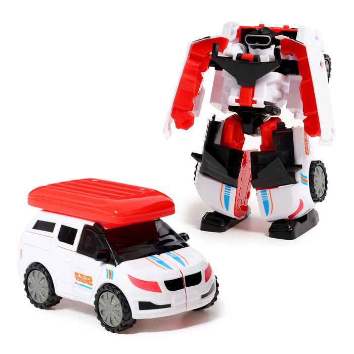 Набор роботов "Автоботы", 2 шт., зелёный и белый - фото 2 - id-p223997358