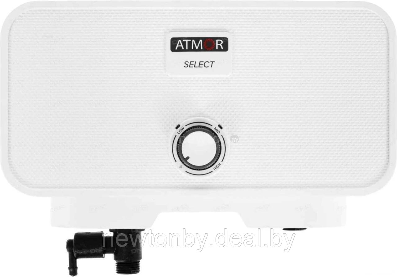 Проточный электрический водонагреватель Atmor Select 7 кВт (белый) - фото 1 - id-p223998712