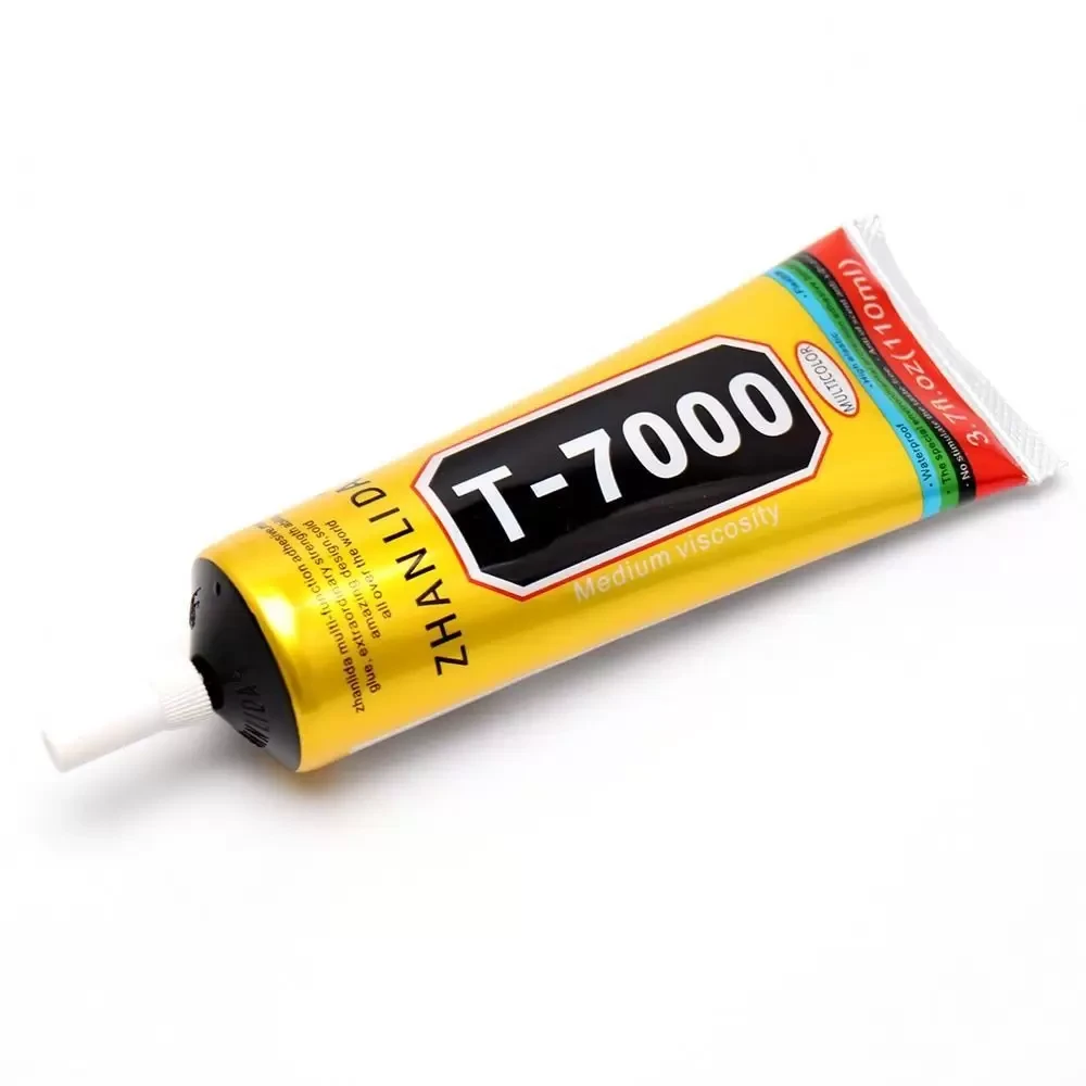 Клей герметик для проклейки тачскринов Zhanlida T-7000, черный, 110мл - фото 1 - id-p223999767