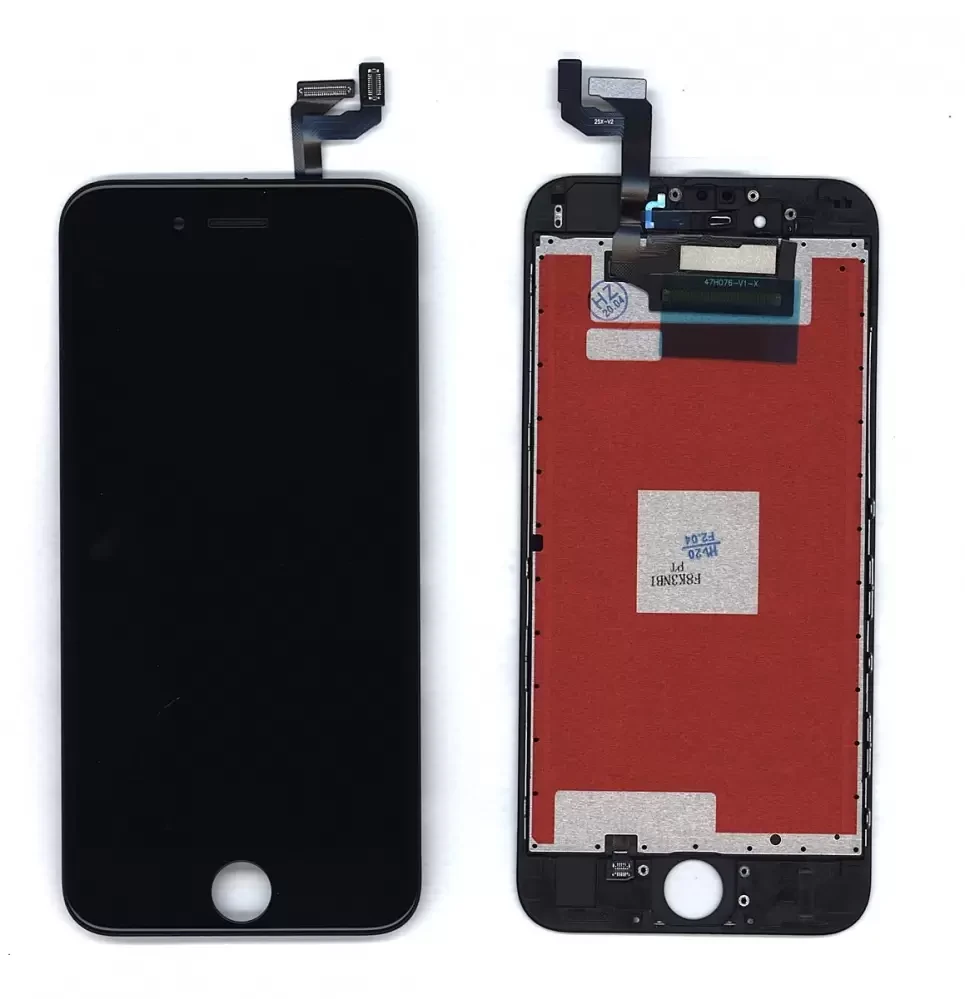 Дисплей (экран в сборе) для телефона Apple iPhone 6S (AAA), черный - фото 1 - id-p223999796
