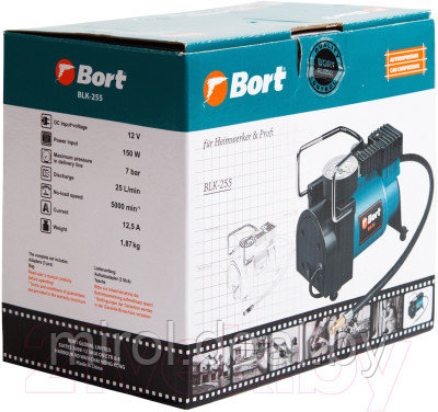 Автомобильный компрессор Bort BLK-255 - фото 6 - id-p224001664