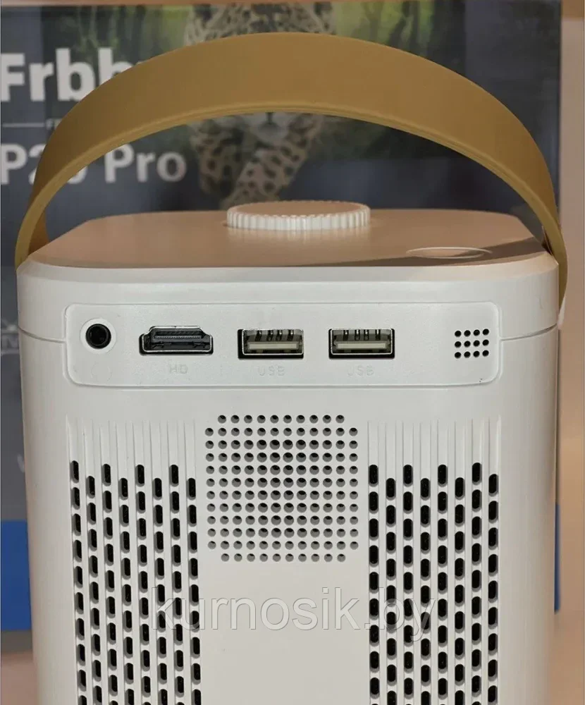 Проектор Frbby P20 PRO портативный c Wi Fi + Bluetooth Белый - фото 6 - id-p224002445