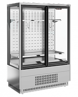 Витрина холодильная пристенная Carboma Cube Flesh 2 FC20-07 VV 1,0-1 STANDARD фронт X7 (-5 +5) (0430)