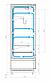 Витрина холодильная пристенная Carboma Cube Flesh 2 FC20-07 VV 1,3-1 STANDARD фронт X7 (-5…+5) (9005-0430), фото 3