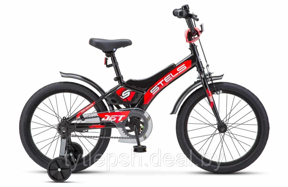 Велосипед Stels Jet 16 Z010 2023 (черный) - фото 1 - id-p224002809