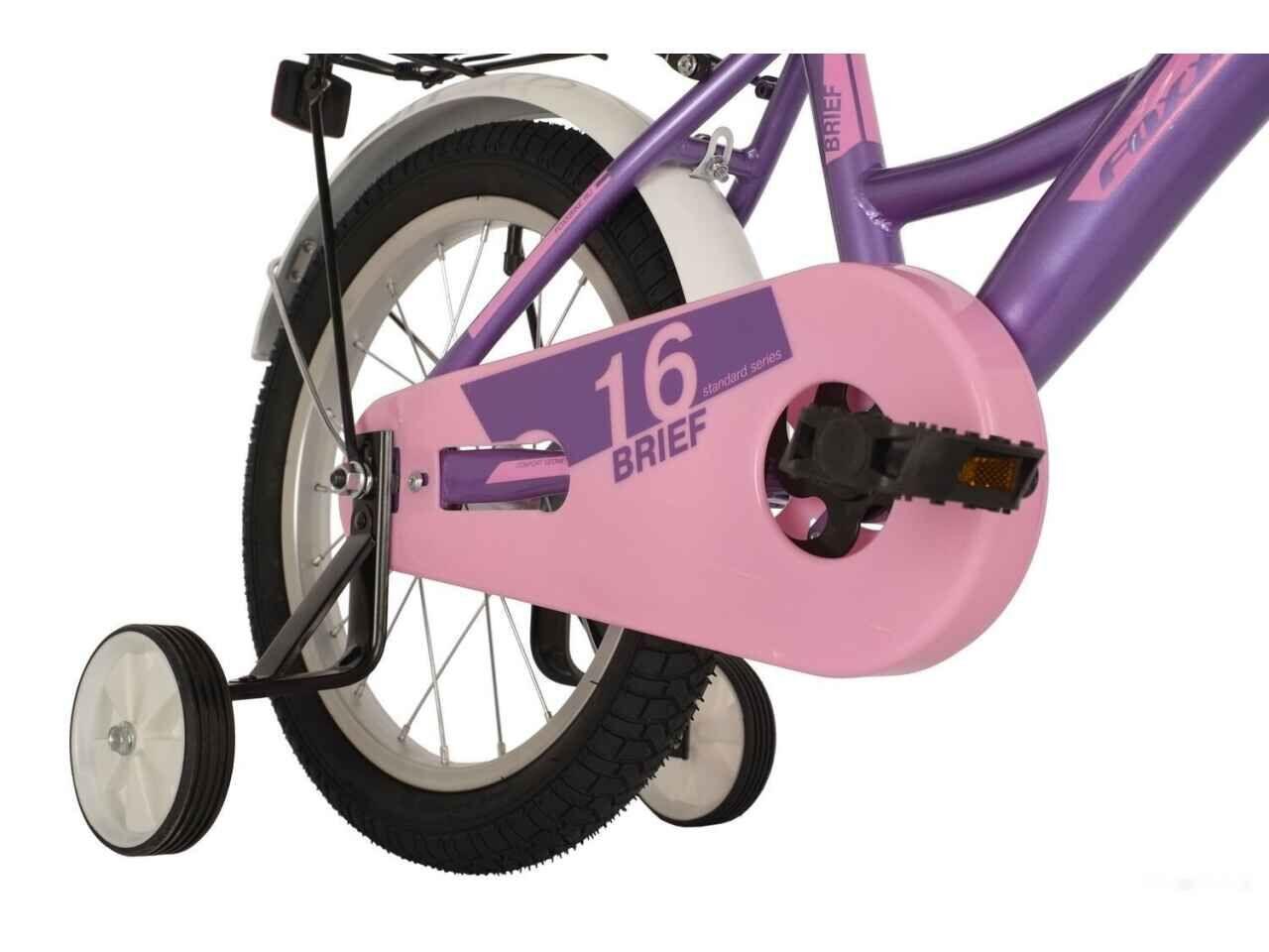 Детский велосипед Foxx BRIEF 16 фиолетовый - фото 5 - id-p224002899