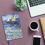 Ежедневник недатированный А5 (138 х 213 мм), VISTA, Сент-Мари, 136 л., «Van Gogh», BRAUBERG, фото 3