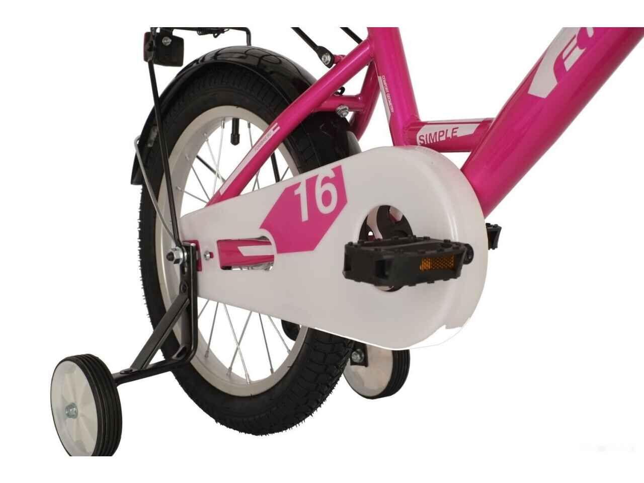 Детский велосипед Foxx Simple 16 розовый - фото 5 - id-p224003118