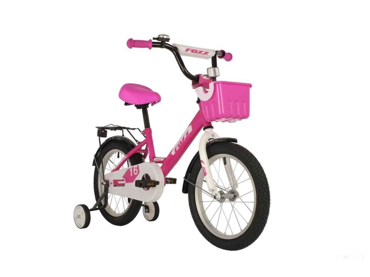 Детский велосипед Foxx Simple 16 розовый - фото 2 - id-p224003118