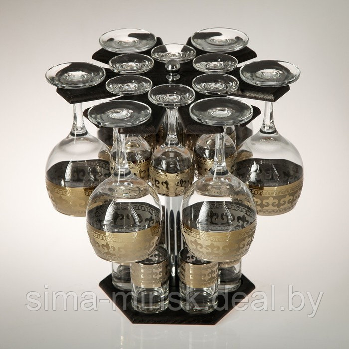 Мини-бар 18 предметов вино Карусель Византия, темный 240/55/50 мл - фото 3 - id-p224003385