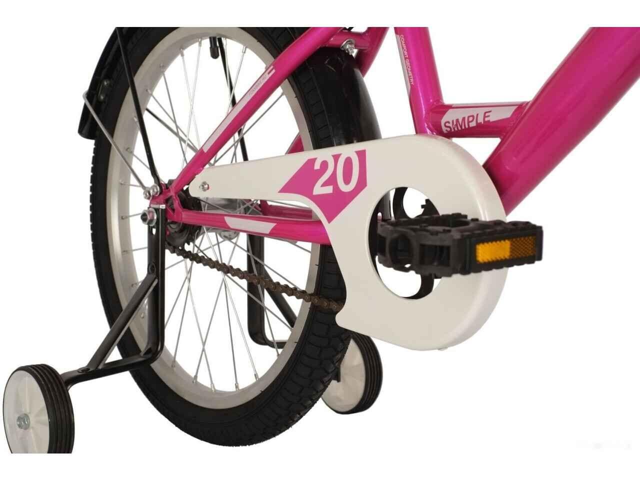 Детский велосипед Foxx Simple 20 розовый - фото 5 - id-p224004092