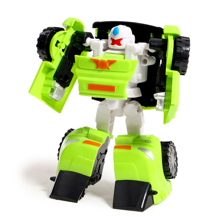 Набор роботов "Автоботы", 2 шт., зелёный и белый - фото 10 - id-p224004197
