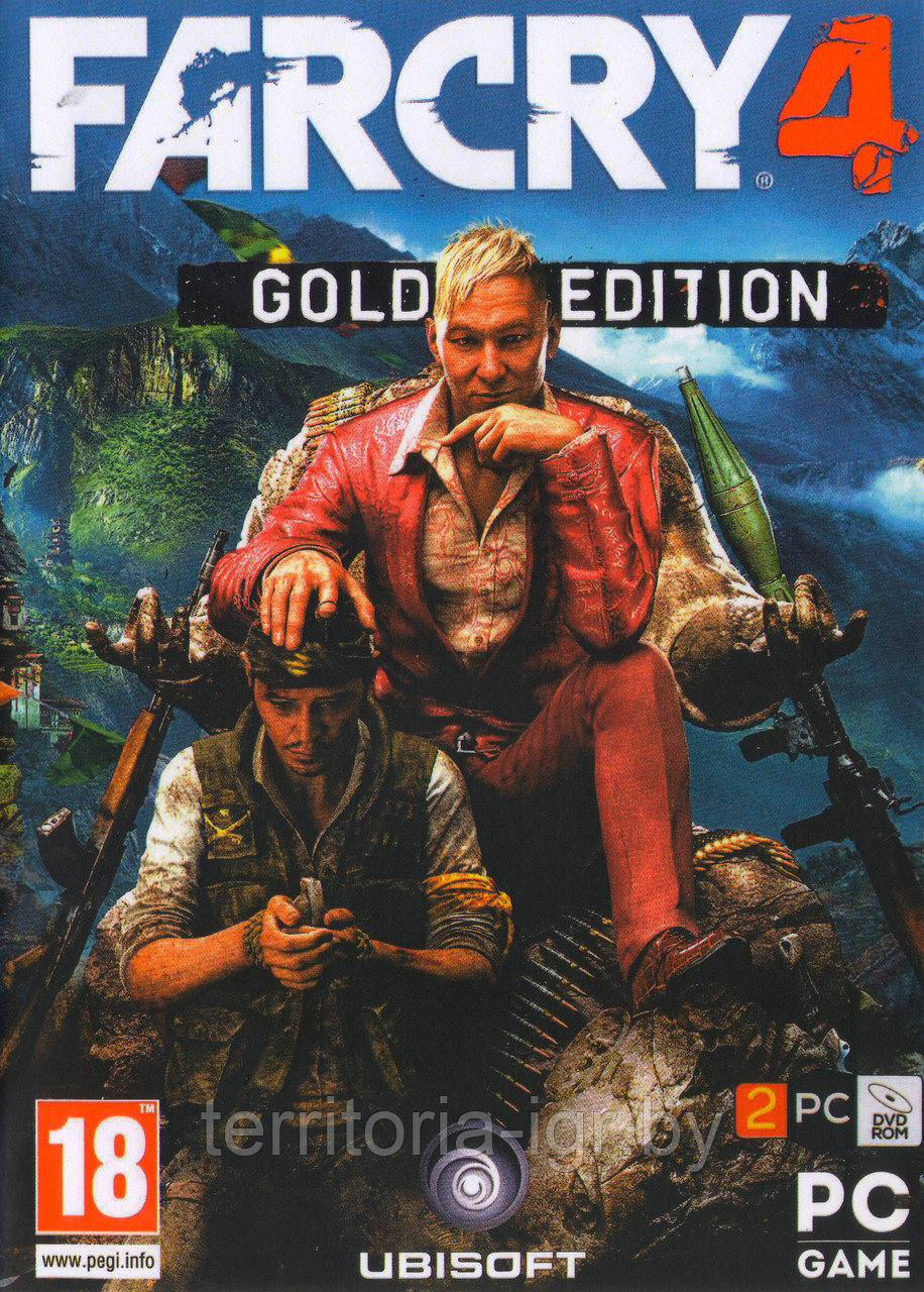 Far Cry 4: Gold Edition DVD-2 (Копия лицензии) PC
