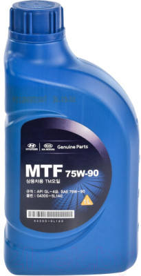 Трансмиссионное масло Hyundai/KIA Gear Oil 75W90 / 043005L1A0 - фото 1 - id-p223568479