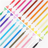 Карандаши цветные пластиковые "Единорог", 24цв., заточен., европодвес Мульти-Пульти (CP_46363), фото 4
