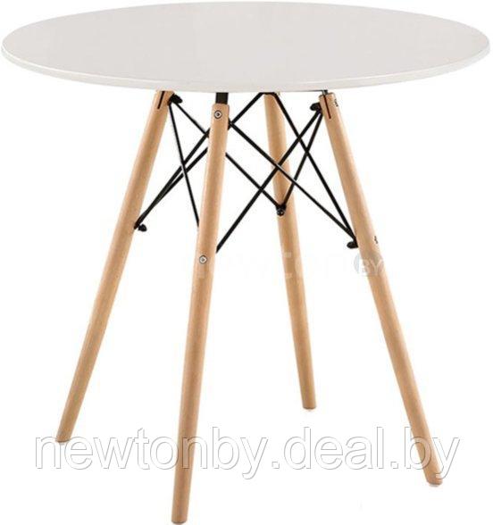 Кухонный стол Mio Tesoro ST-001Ф100 (белый/дерево) - фото 1 - id-p224005053