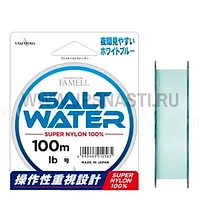 Монофильная леска Yamatoyo Famell Salt Water, #3.5, 150 м, White Blue