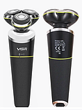 Электробритва для мужчин роторная 2 в1 VGR 	 V-308, фото 3