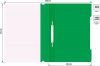 Папка-скоросшиватель Бюрократ -PS20GRN A4 прозрач.верх.лист пластик зеленый 0.12/0.16 - фото 4 - id-p224005428
