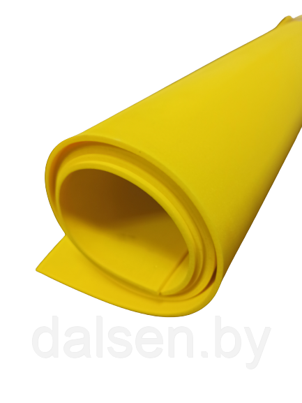 ЭВА листовая 70 Шор 1550х850х2мм (жёлтый) - фото 1 - id-p224005566