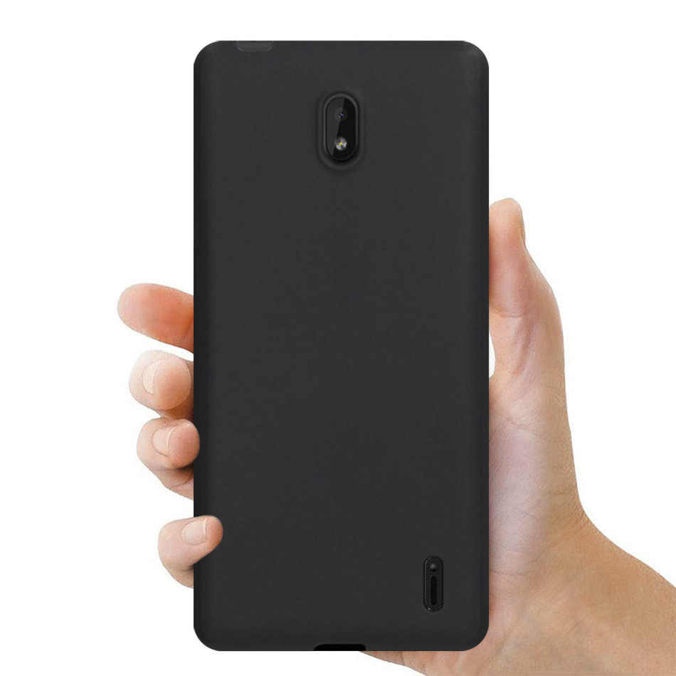 Чехол-накладка для Nokia 1 Plus (силикон) черный - фото 2 - id-p110999986