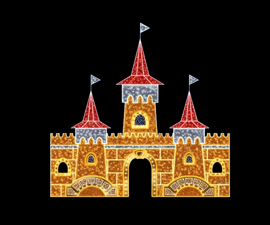 Светодиодная фигура Сказочный замок - фото 1 - id-p224005600